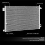 A/C Condenser for Honda Accord (2003–2007) DPI 3086 OE Style Aluminum