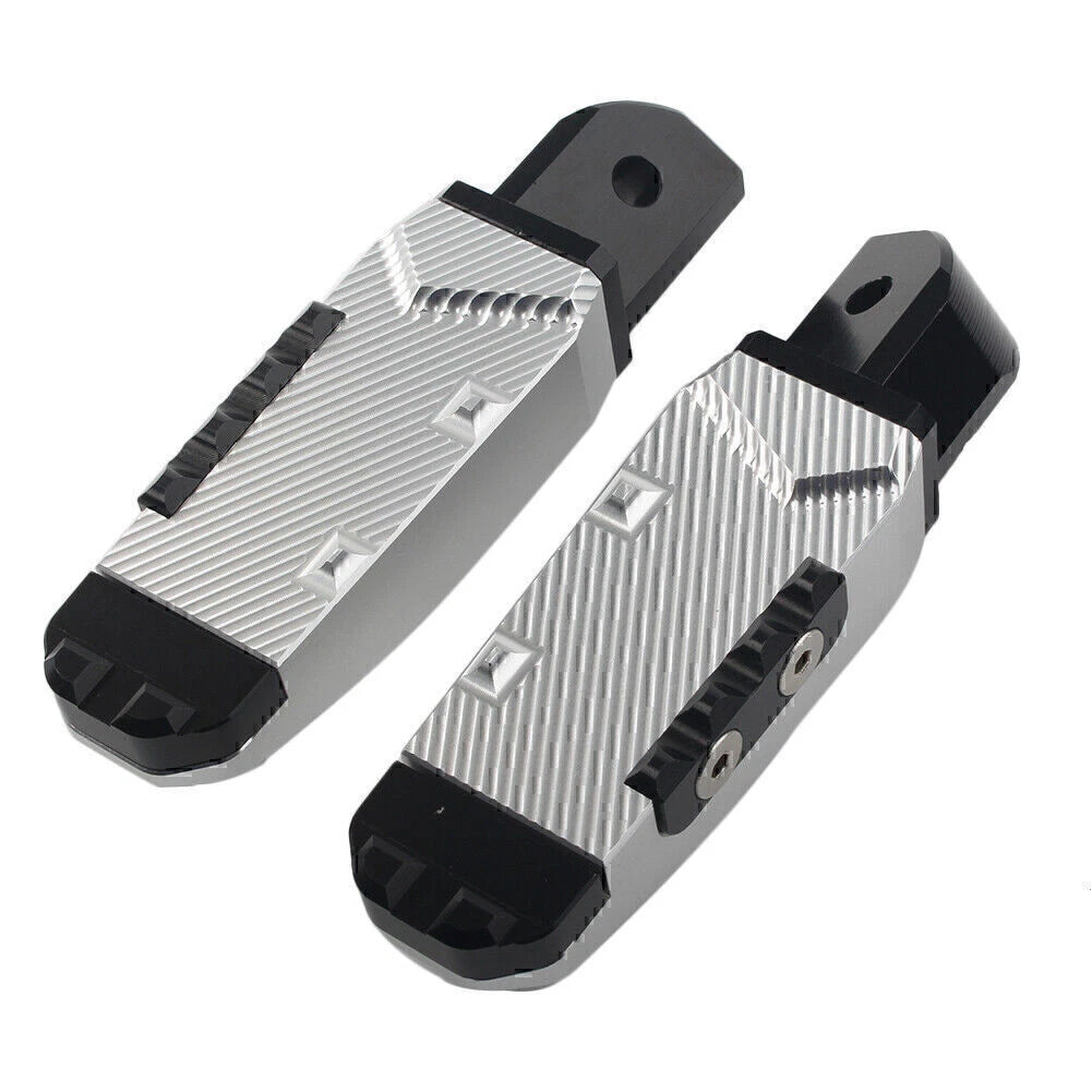Rear Passenger Footrests Foot Pegs Pedal Pads for Yamaha YZF R1 R6 (2000–2023)