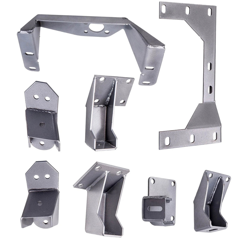 8Pcs Engine Motor & Trans Mount Brackets for Nissan 240SX S13 (1989–1998)