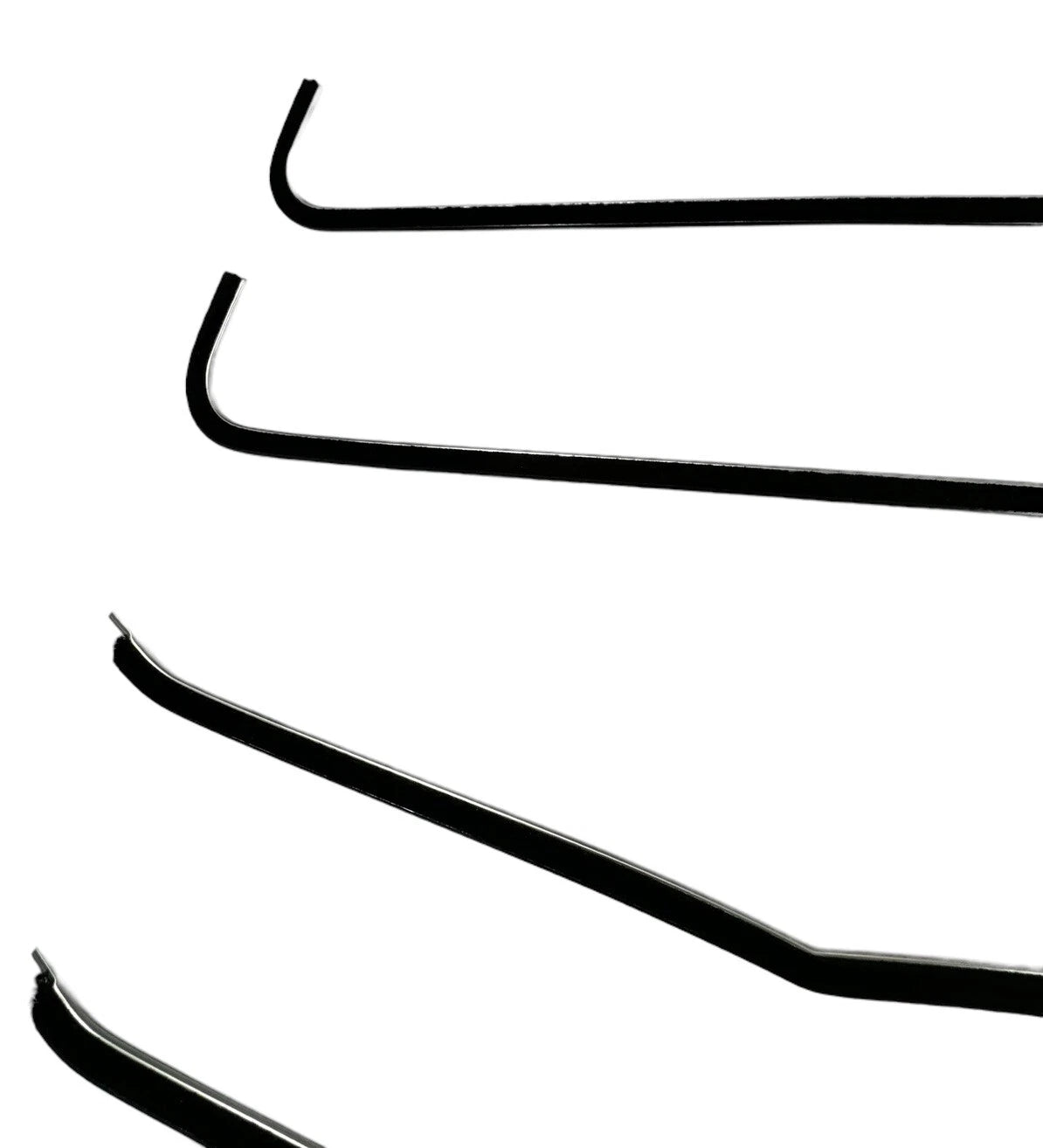 Door Window Felt Rubber Beltline Kit for 1955-1957 Chevy Bel Air 2-Door Sedan