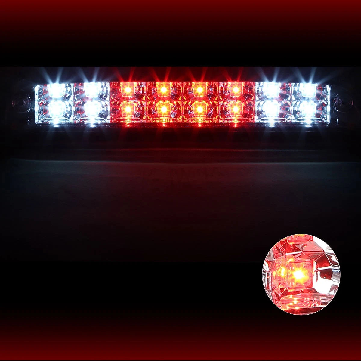 Full LED Projector Headlights Chrome for Kenworth W900/Western Star 4800 (1981–2019)