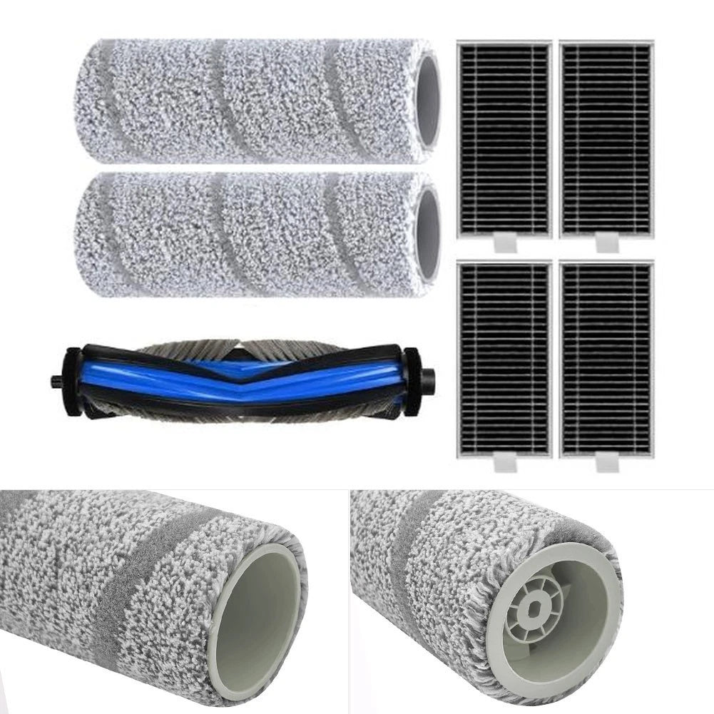 Accessory Kit for Ecovacs X11 OMNICYCLONE (1 Main Brush, 2 Mop Rollers, 4 Filters)