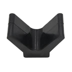 2 V-Style Bow Stops for Boat Trailer (Non Marking, 1/2" Mounting Hole)