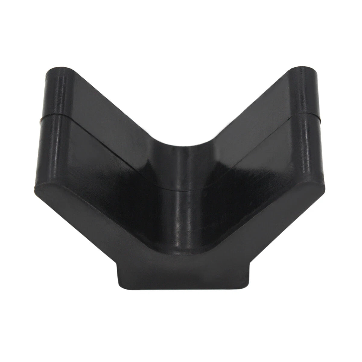 2 V-Style Bow Stops for Boat Trailer (Non Marking, 1/2" Mounting Hole)