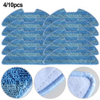 Set of 4 Microfiber Mop Pads for iCLEBO Robot Vacuum Cleaner