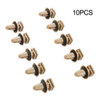 Set of 10 Plastic Clips for Sill & Door Entrance Trim for