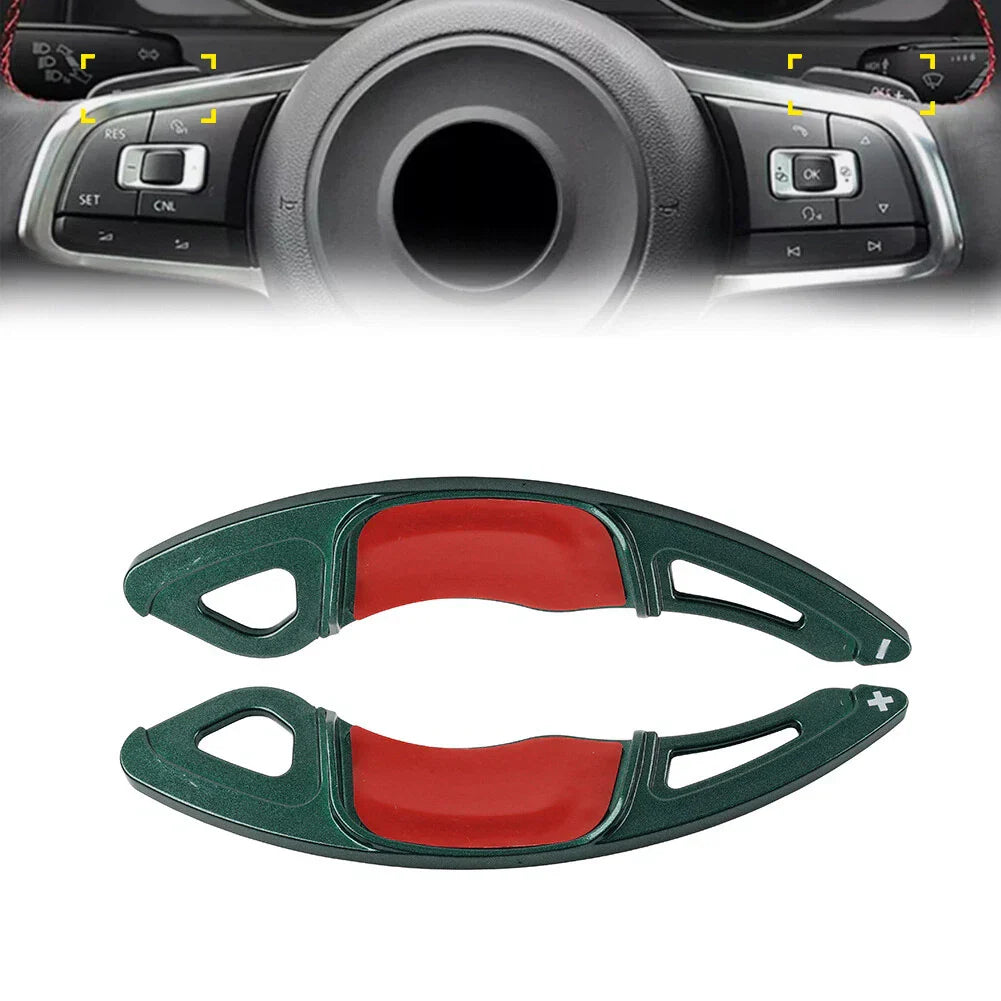 Steering Wheel Paddle Shifter Extensions for VW Golf 7, Polo, Jetta, Scirocco
