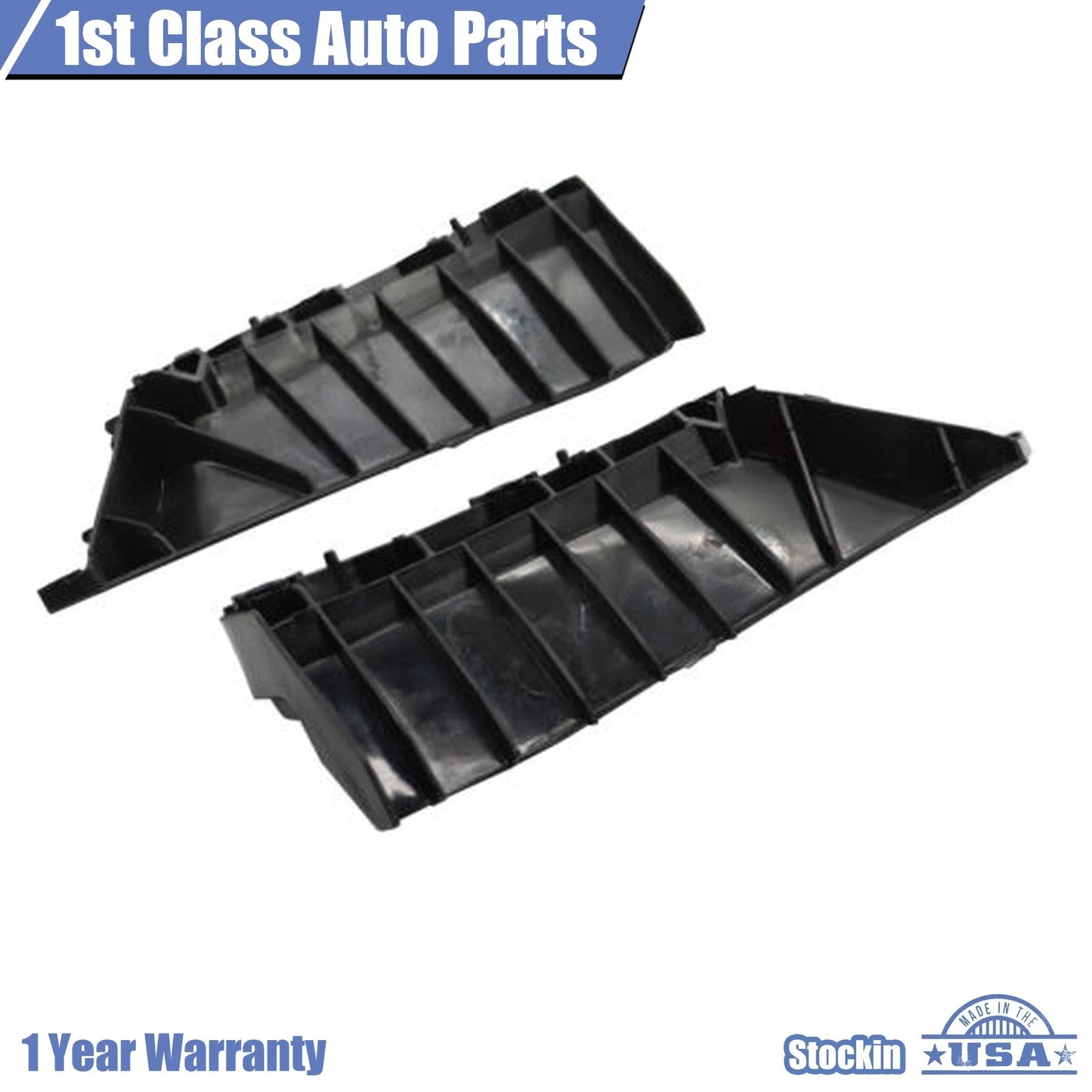 Set of 2 Bumper Cover Support Stiffeners for Infiniti Q50 (2014–2020)