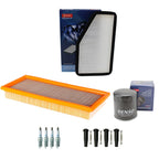 Tune Up Kit with 4 NGK Spark Plugs & Boots for Mazda Tribute (2008)