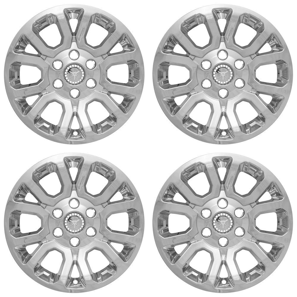 18' 6 Double Spoke Chrome Wheel Skins for 2015-2020 GMC Yukon SLE/SLT