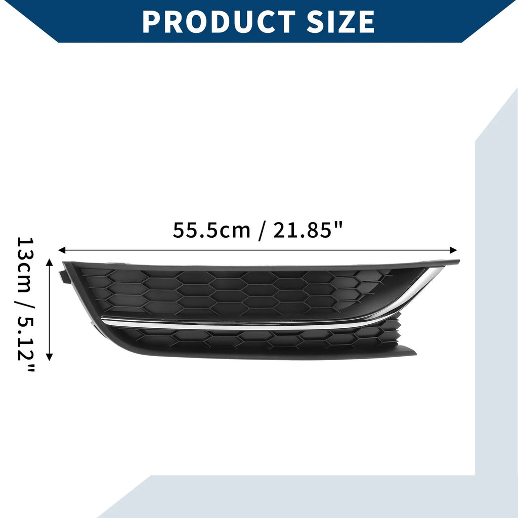 1pc Fog Light Grill for Volkswagen Passat (2012–2015) No. 561853666C