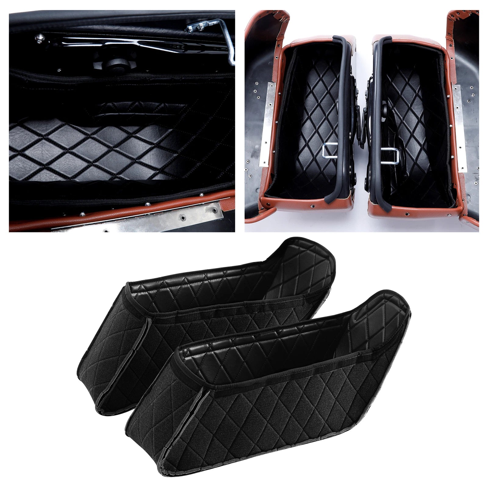 Saddlebag Liners Inserts for Harley Fat Boy FLFB Breakout FXBRS (2018–2023)