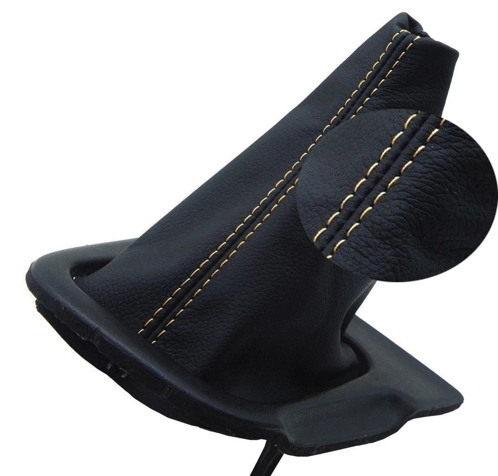 Manual Shift Boot Cover for Nissan Silvia 240SX (1994–1998) Yellow Stitch