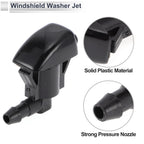 Set of 6 Windshield Washer Nozzles w/ Hose Connector for Toyota