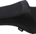 Predator III Slip Stop Seat for Harley FL (Smooth, Black)