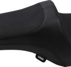 Predator III Slip Stop Seat for Harley FL (Smooth, Black)