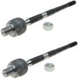 Set of 2 Inner Steering Tie Rod Ends for Buick Chevy GMC Saturn