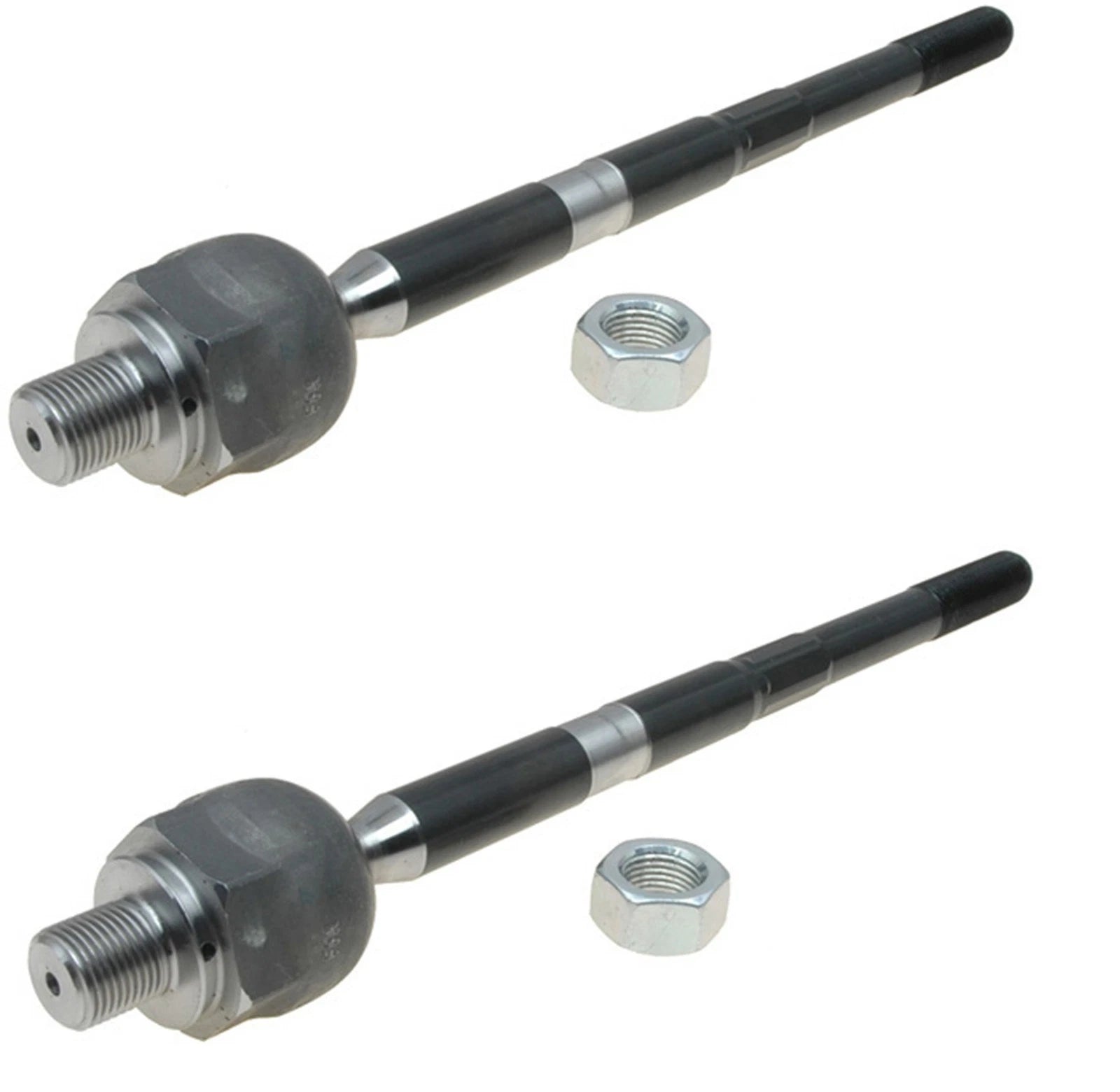 Set of 2 Inner Steering Tie Rod Ends for Buick Chevy GMC Saturn