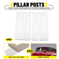 Chrome Door Pillar Post Trim Cover for Chevy Colorado Crew Cab (2015–2022)