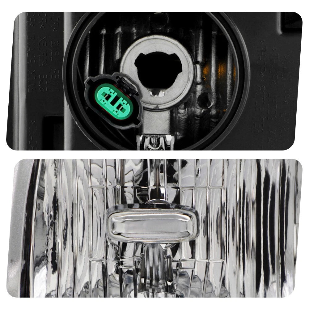 Halogen Chrome Headlight Assembly for Ram 2500 3500 (2019–2024)