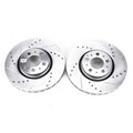 2X Powerstop Brake Discs for Volvo XC90 S60 XC70 V70