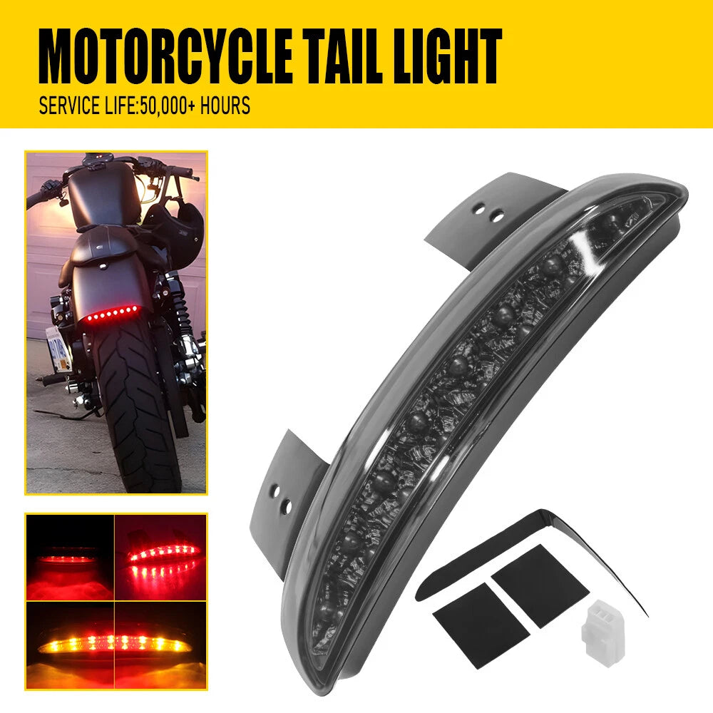 LED Turn Signal Brake Tail Lights for Harley Davidson 48 72 XL Iron 
