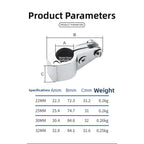 Boat Pipe Clamp for Marine Applications (Hinged)