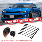 8pcs Spark Plug Wire Ignition Coil Cable No. 19351570 for Chevrolet Camaro Tahoe (2010–2015)