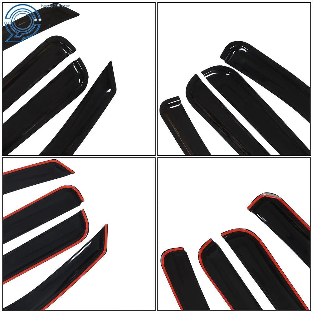 Smoke Window Visors for Jeep Grand Cherokee (2005–2010)