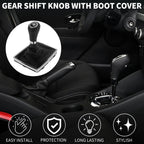 6 Speed Gear Shifter Knob & Cover for Mercedes-Benz C-Class (2007-2021)