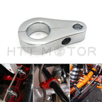 Set of 4 Billet Aluminum Brake Line Clamps for Honda TRX250EX, Yamaha Raptor 660