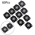 60Pcs Metering Diaphragm for ZAMA C1U Carb A015010