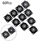 60Pcs Metering Diaphragm for ZAMA C1U Carb A015010