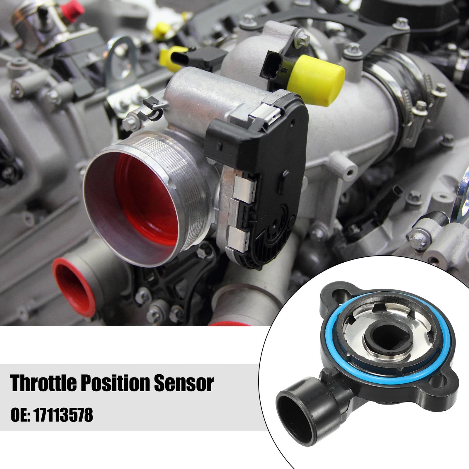 Throttle Position Sensor for Chevrolet S10 2.2L 2.5L (1990–2000) 17113578