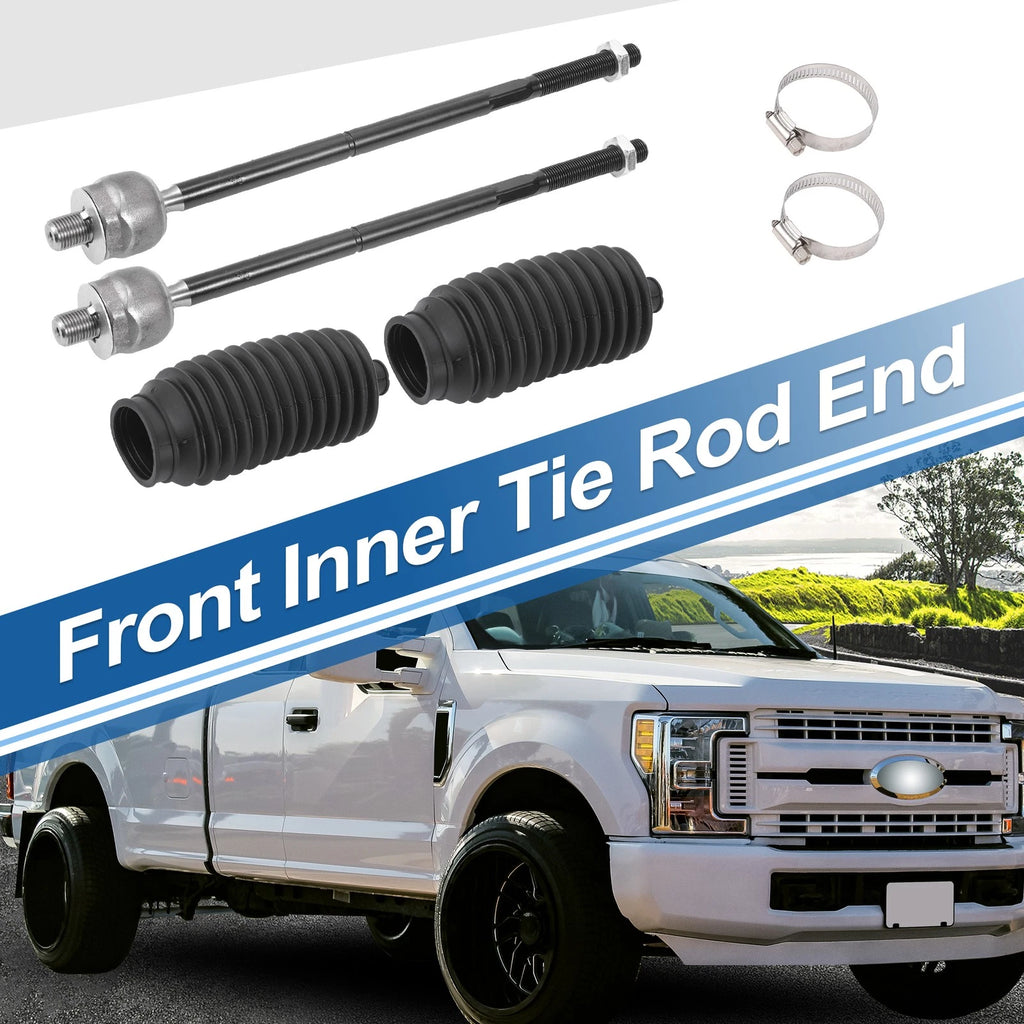 Set of 4 Front Inner Tie Rod End Links for Ford Mustang (2005–2010) No.EV80804