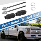 Set of 4 Front Inner Tie Rod End Links for Ford Mustang (2005–2010) No.EV80804