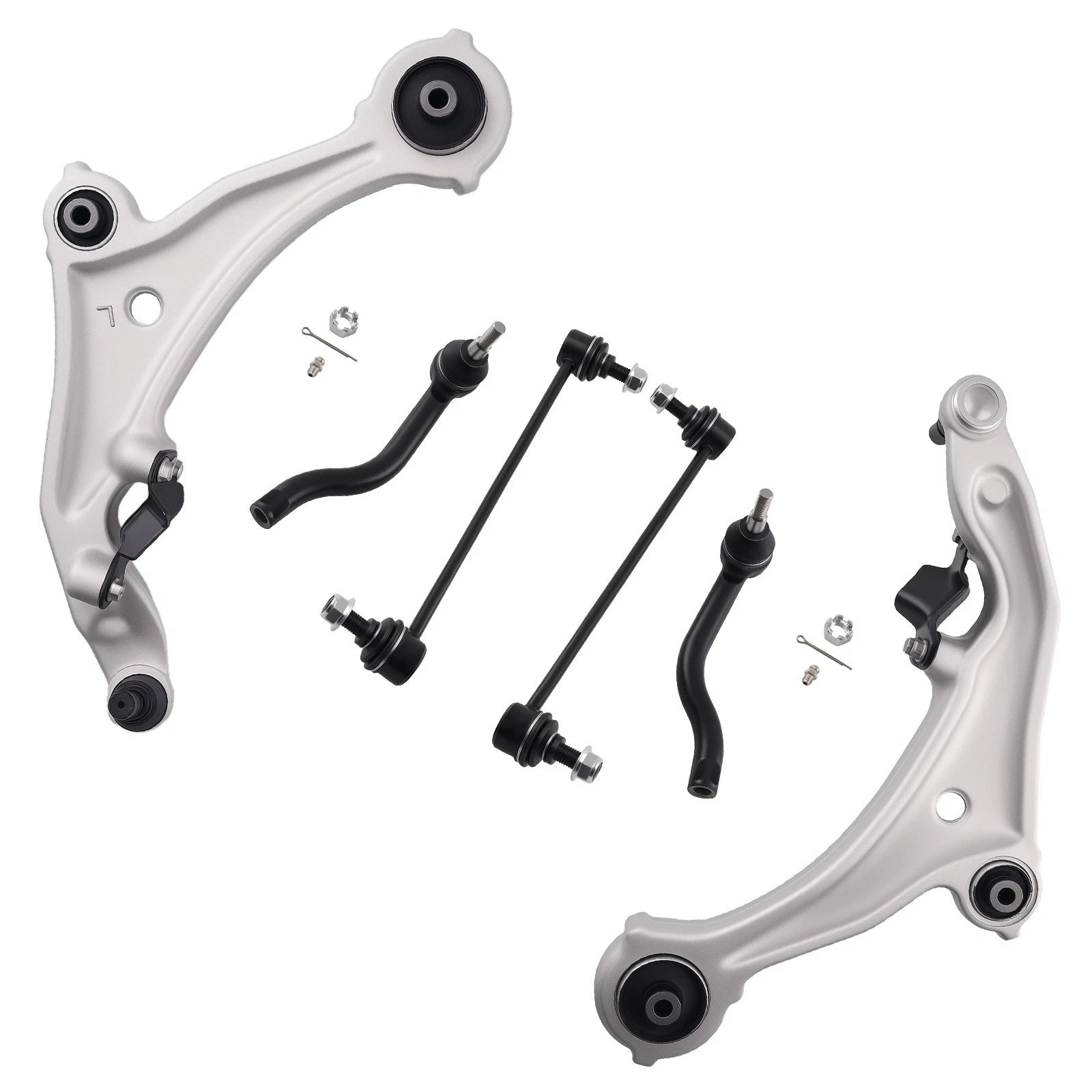Front Control Arms, Ball Joints, Tie Rods, Sway Bar Links for Nissan Murano (2009–2014)