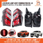 LED Tail Lamp Light Assembly for Isuzu D-Max 2020-2024 ()