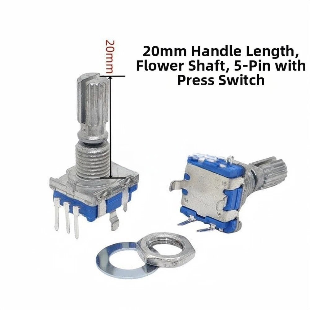 Rotary Encoder EC11 for Embedded Systems (Precise Digital Adjustment)
