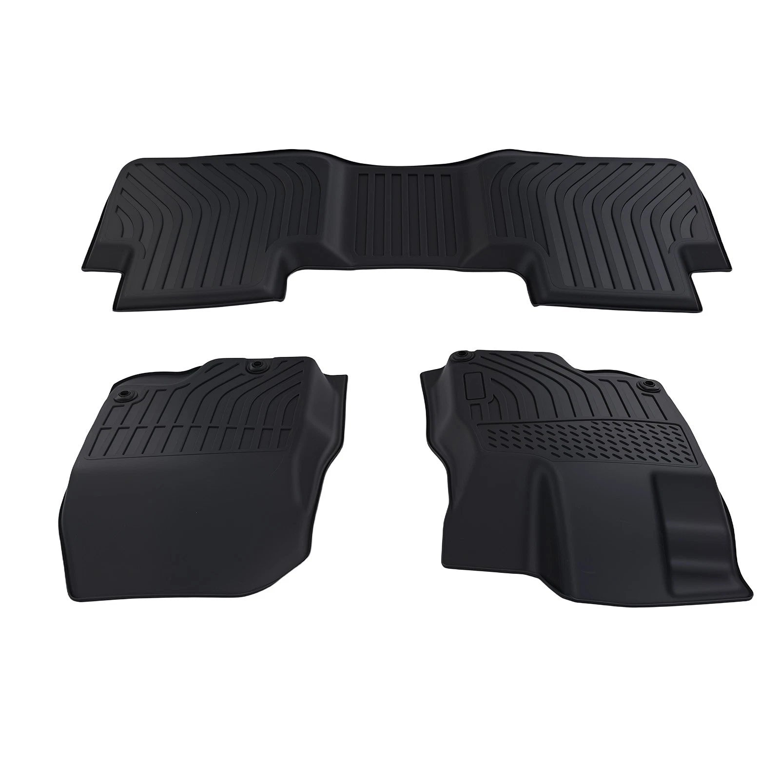 Custom All-Weather Floor Mats for Acura RDX (2019–2025) Black TPE