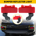 Set of 2 Rear Bumper Reflector Lights for Honda CR-V (2015–2016)