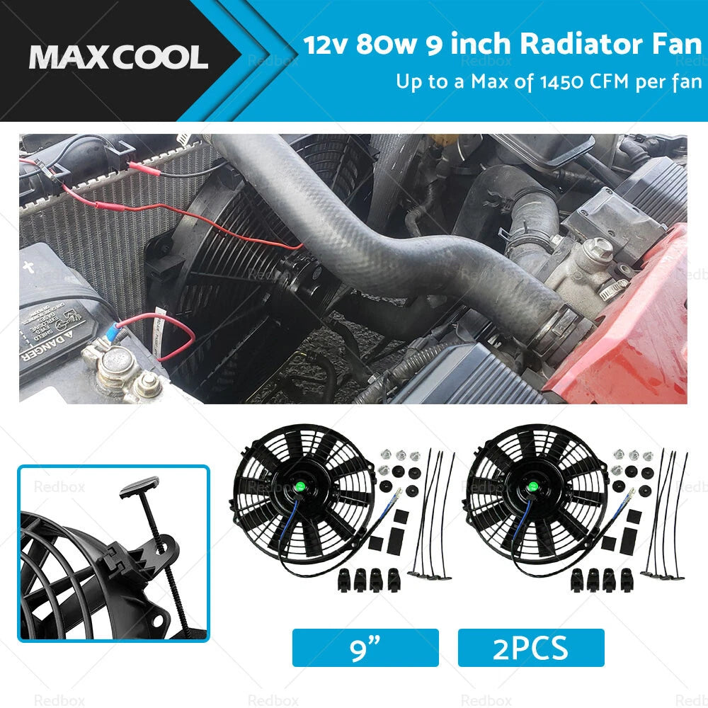 9" Electric Radiator Fan Cooling Kit for Holden Commodore