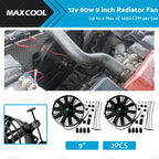 9" Electric Radiator Fan Cooling Kit for Holden Commodore