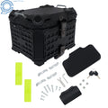 45L Black Motorcycle Top Case Trunk for Universal Models 