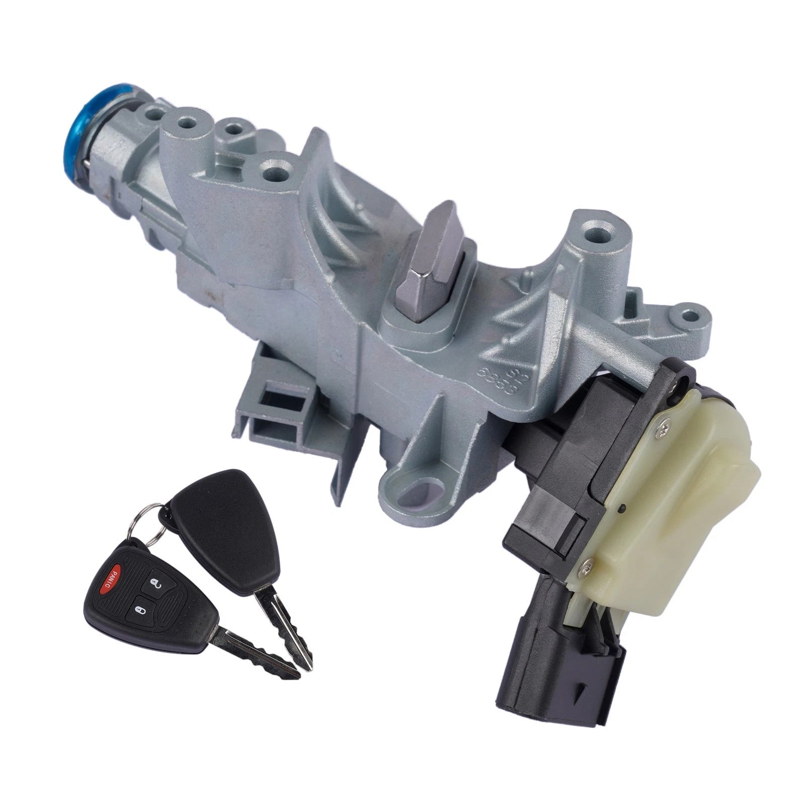 Ignition Cylinder Housing with 2 Keys for Jeep Wrangler Patriot (2007-2017)