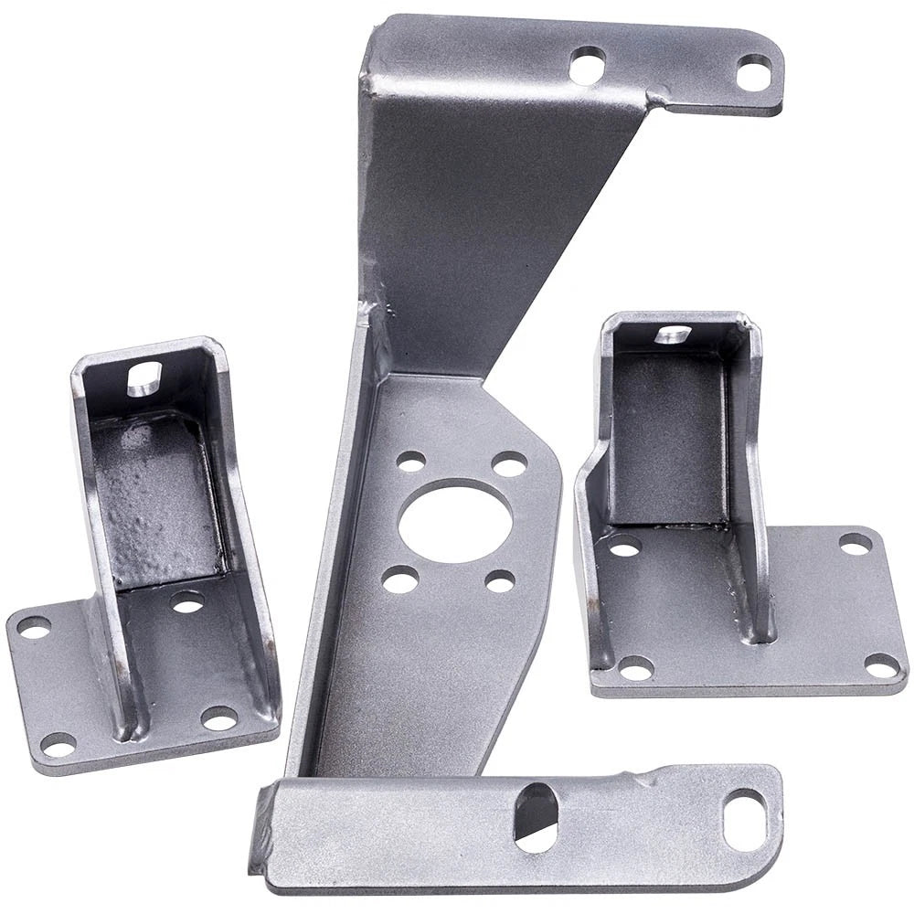 Set of 3 Engine Swap Motor Mount Brackets for Nissan 240SX (1989–1998)