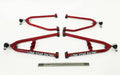Set of 2 Lonestar Racing LSR Sport Front A-Arms +2 +1 Wider Red for Honda TRX250R (1986–1989)