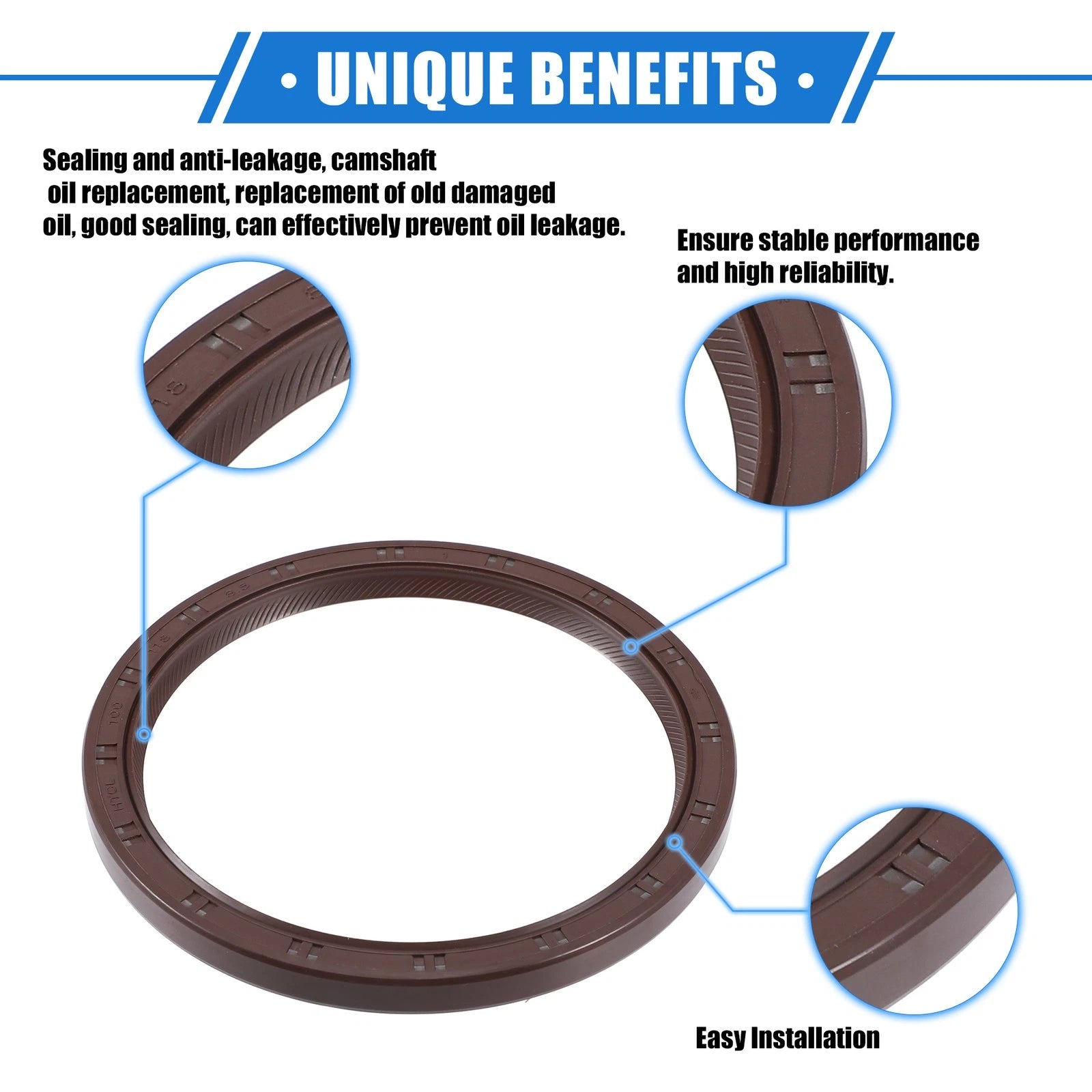 Engine Crankshaft Oil Seal No. 90311-99010 for Toyota 4Runner (2003–2019) Rubber