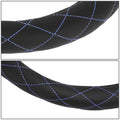 Steering Wheel Cover for Universal Fit (14.5"-15", Blue, Matte Grain)