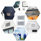 Metal Marine Vent Grille 228x127mm for Boat Wall Duct Systems